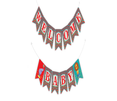 Carnival Boy Baby Shower Ideas | Carnival Baby Shower Banner