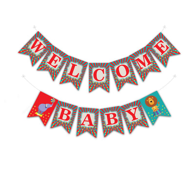 Carnival Boy Baby Shower Ideas | Carnival Baby Shower Banner