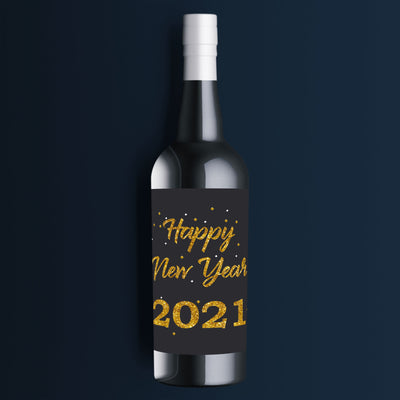 New Year Party | New Year Wine Labels