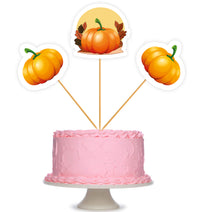 Pumpkin Theme Cake Topper | Baby Shower Cake Toppers