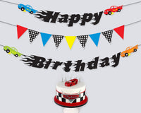 car birthday banner