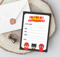 Superhero Party Decoration Supplies  |  Combo Pack