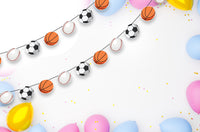 Sports Theme Baby Shower Decorations | Boy Baby Shower Party Garlands