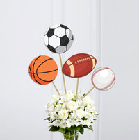 Sports Baby Shower Table Decorations | Sports Party Centerpieces Ideas