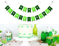 St Patrick's Day Banner | Burlap Banner