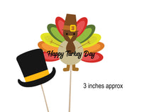 Thanksgiving Cupcake Toppers