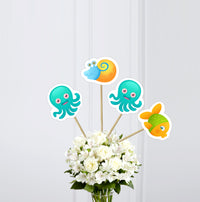 Under The Sea Baby Shower Theme Girl Table Decors | Centerpieces For Baby Shower