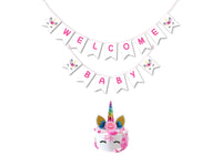 Unicorn Baby Shower Party Supplies |  Unicorn Party Banner