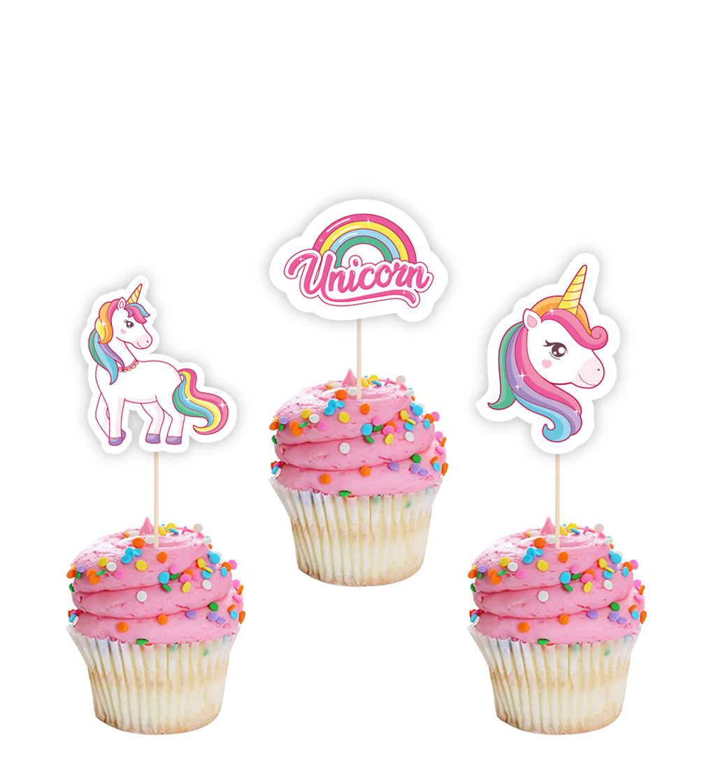 Unicorn Cake Topper - Design 2 – PRETTY UR PARTY