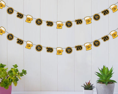Birthday Theme Party Garland Decorations | 70th  Happy Birthday Garland Decors