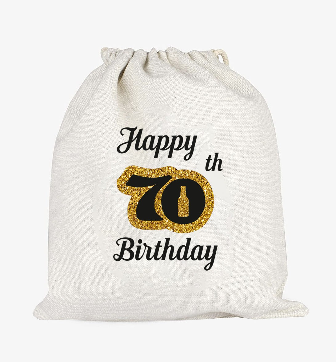 70th Birthday Favor Bags, 70th Birthday Favor Bags