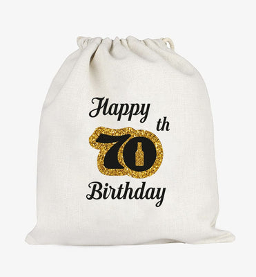 70th Birthday Party Favor Bags |  Birthday Goodie Bags