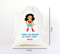 Wonder Woman Gift Bag Ideas