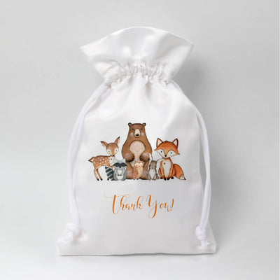 Woodland Birthday Gifts | Woodland Theme Favor Bags