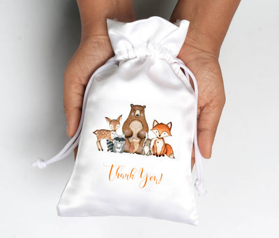 Woodland Birthday Gifts | Woodland Theme Favor Bags