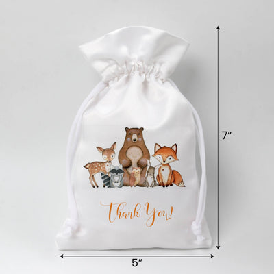 Woodland Birthday Gifts | Woodland Theme Favor Bags