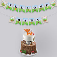 Woodland Baby Shower Banner | Woodland Baby Shower Theme