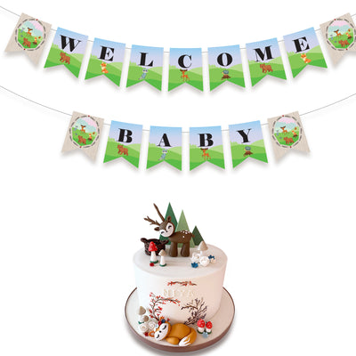 Woodland Baby Shower Banner