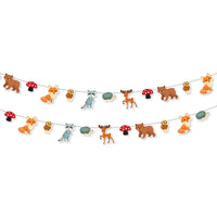 Woodland Themed Birthday Decorations | Birthday Theme Garlands