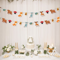 Woodland Garland for Baby Shower