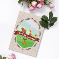 Woodland Baby Shower Invitation | Woodland Baby Shower Boy