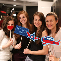 Birthday Party Props Photo Frame | Airplane Photo Booth Props