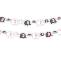 Elephant Theme Birthday Party  | Birthday Theme Garland For Girl