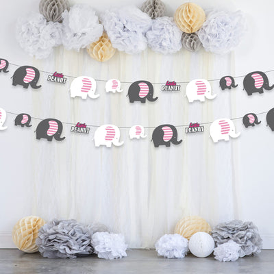 Elephant Theme Birthday Party  | Birthday Theme Garland For Girl