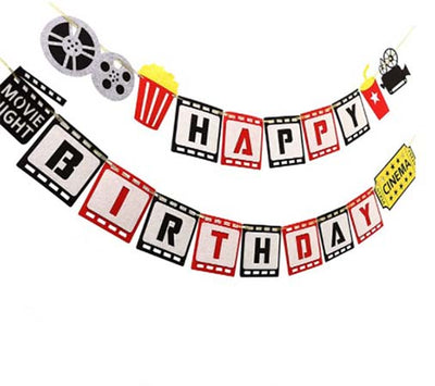 Hollywood Birthday Kit | Hollywood Party Birthday Banners