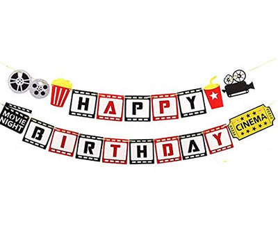 Hollywood Birthday Kit | Hollywood Party Birthday Banners