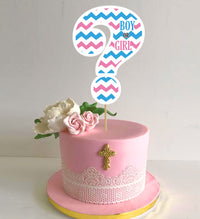 Gender Reveal Cake Topper