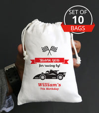 Race Car Birthday Party Favors | Car Theme Favor Bags