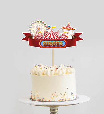Carnival Party | Circus Cake Toppers