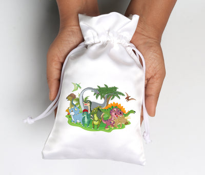 Dinosaur Baby Shower Favor Bag