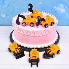 Truck Birthday Cake Decorations| Car Birthday Cake Topper