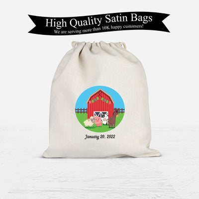 Farm Animal Theme Party Bag  | Farm Baby Shower Favor Bags