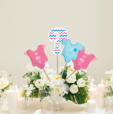 Gender Reveal Centerpiece