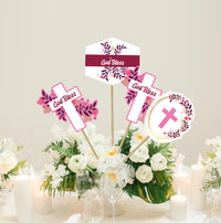 Ideas for Baptism Centerpieces | Centerpieces for Baptism