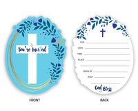 Baby Boy Baptism Invitations | Ideas for Baptism Invitations