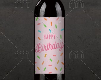 Wine Bottle Decorations For Birthday | Lumberjack Wine Bottle Labels