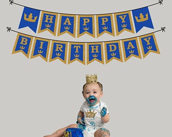 Prince Birthday Decorations | Prince Theme Birthday Banner