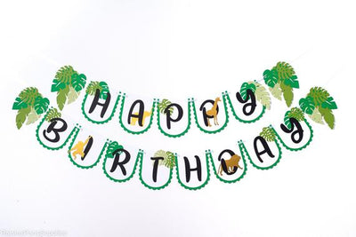 Safari Party Ideas | Safari Birthday Banner