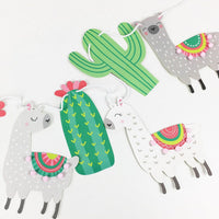 Llama Garland Birthday Party Decoration