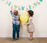 Llama Garland Birthday Party Decoration