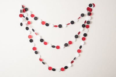 Lady Bug Garland  | Lady Bug Birthday Party Decoration