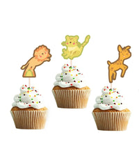 Jungle Birthday Theme Ideas | Boy Birthday Cupcake Toppers