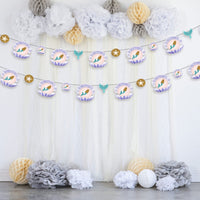 Mermaid Garland | Mermaid Baby Shower Decor