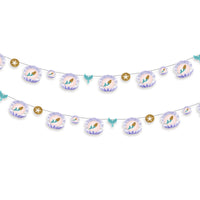 Mermaid Garland | Mermaid Baby Shower Decor