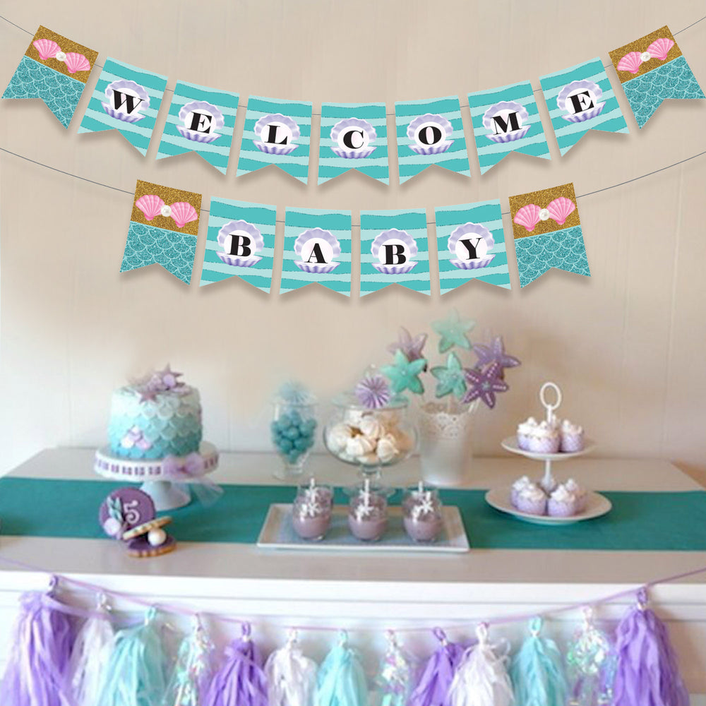 Little Mermaid Baby Shower