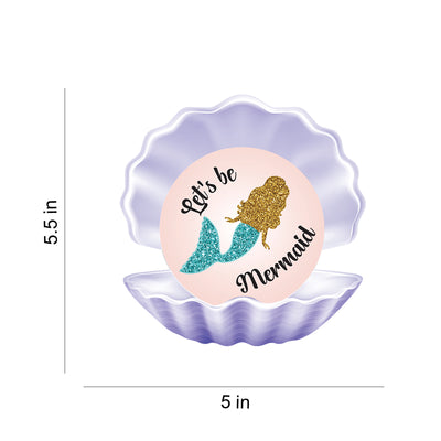 Mermaid Birthday Party Cake Toppers